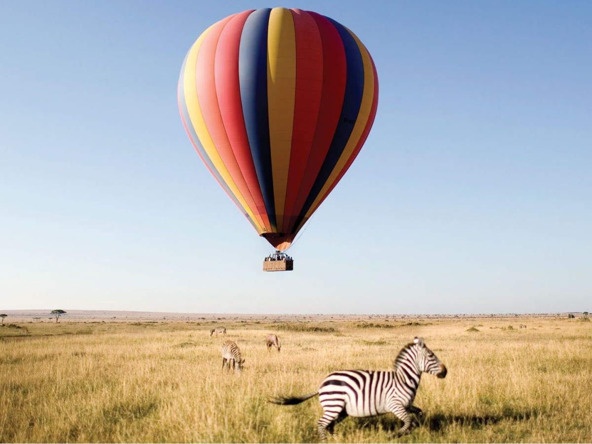 Hot Air Balloon Safari