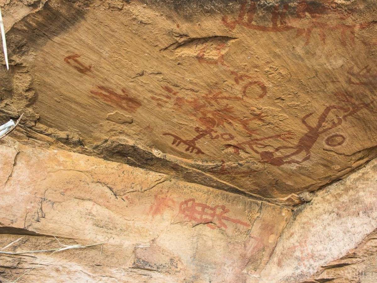 Tarn Rock Paintings