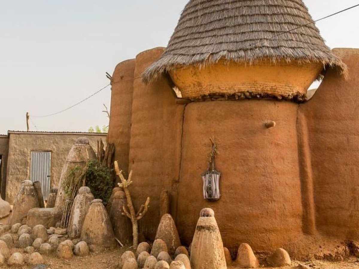Logba Tota Traditional Mud Houses