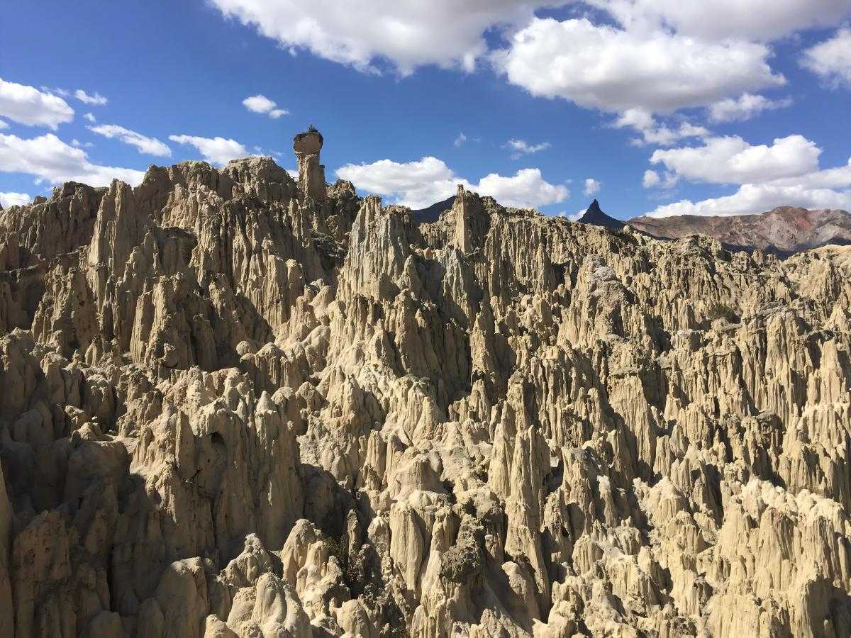 Surreal landscape of Bolivia's Valle de la Luna
