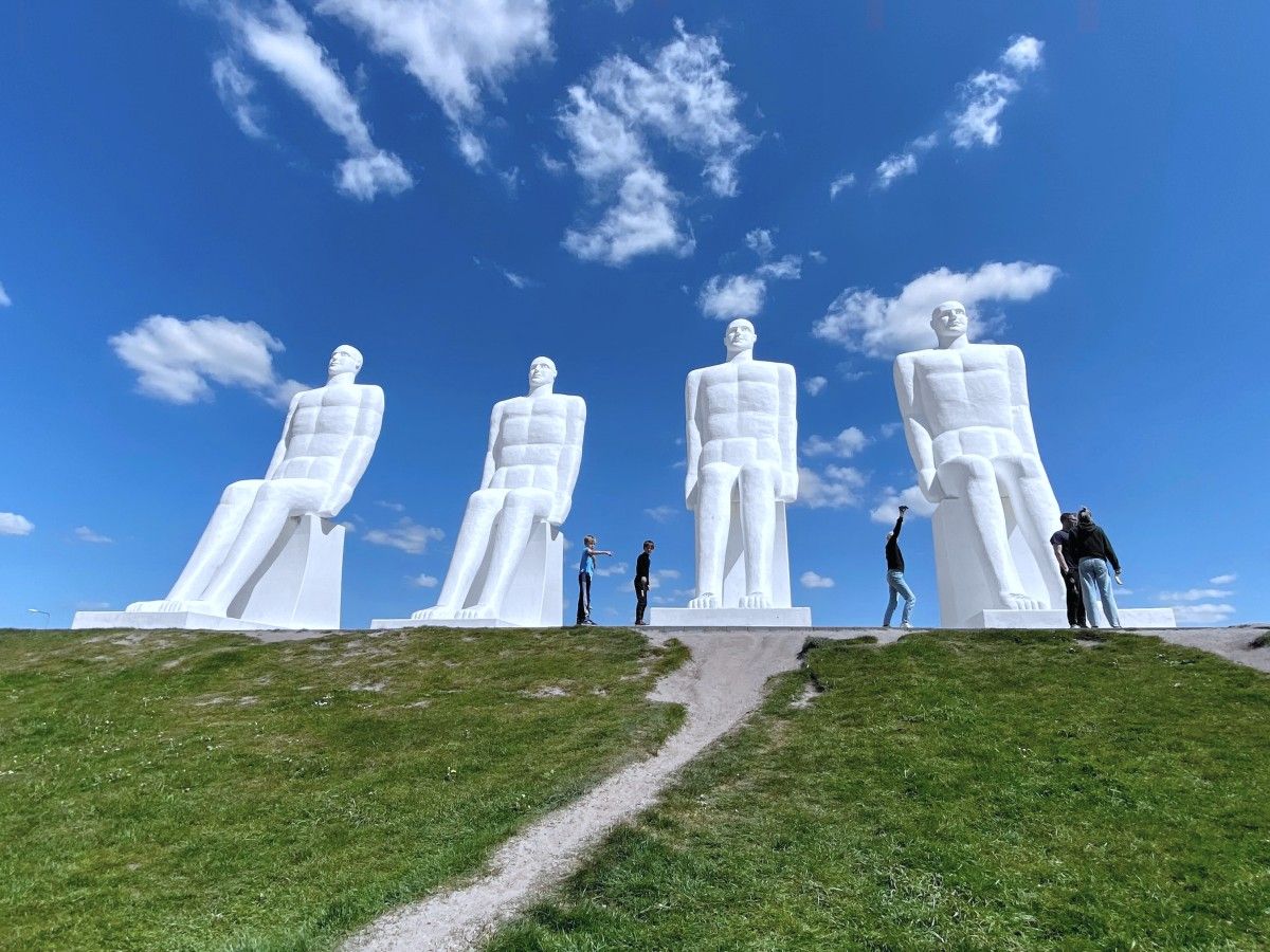 Must-see in Denmark: Mennesket ved Havet, a stunning seaside sculpture!