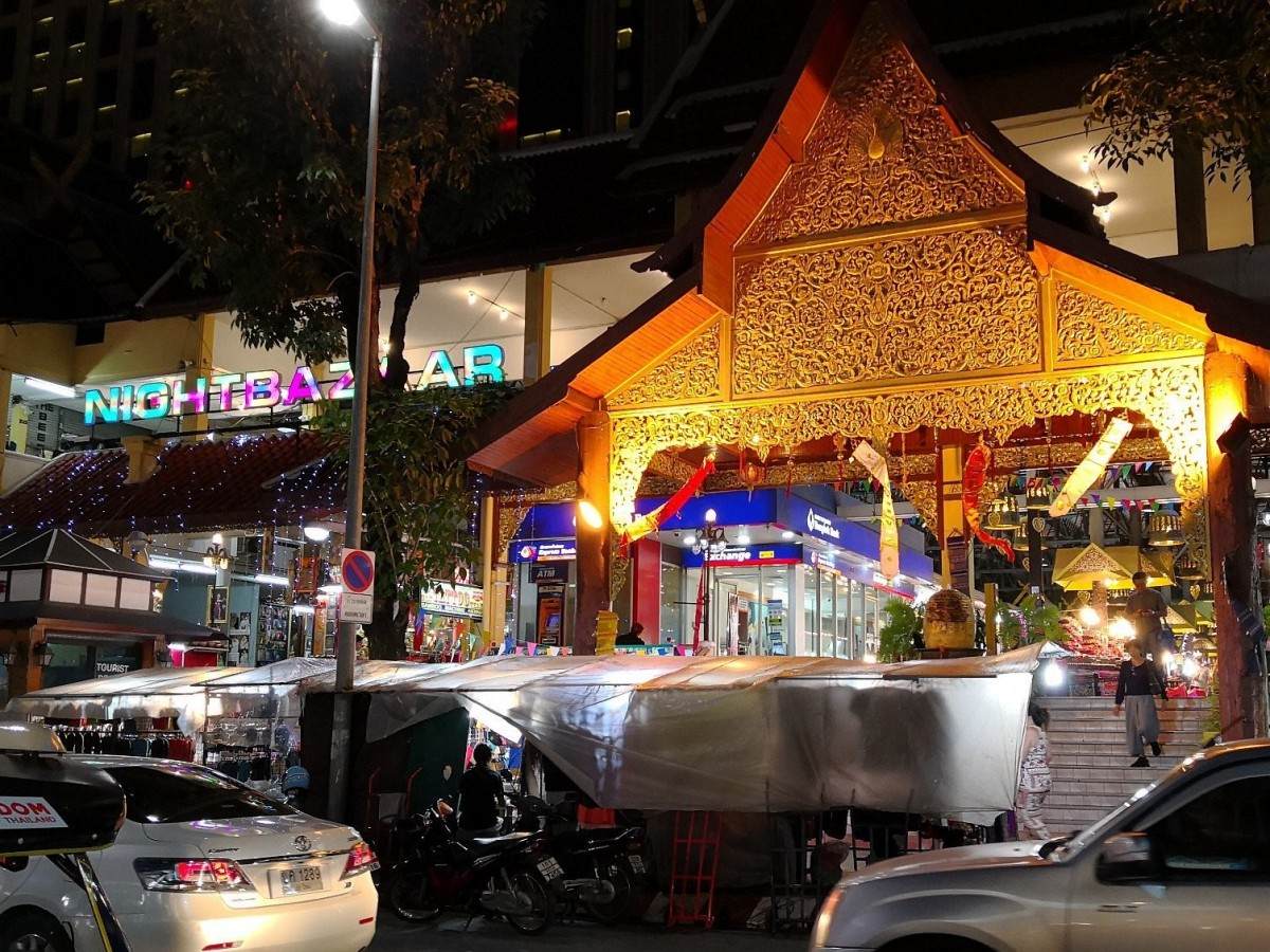 Chiang Mai Night Bazaar Map: A One-Stop Guide for Eating, Shopping, and Nightlife