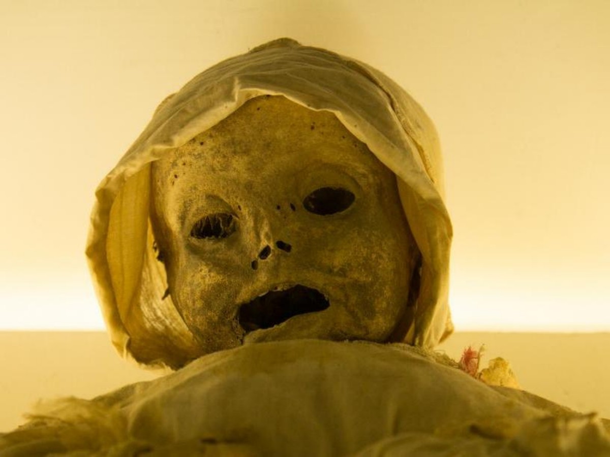 Enter the Hall of Death: Witness the Amazing Postures of the "Sleepers"