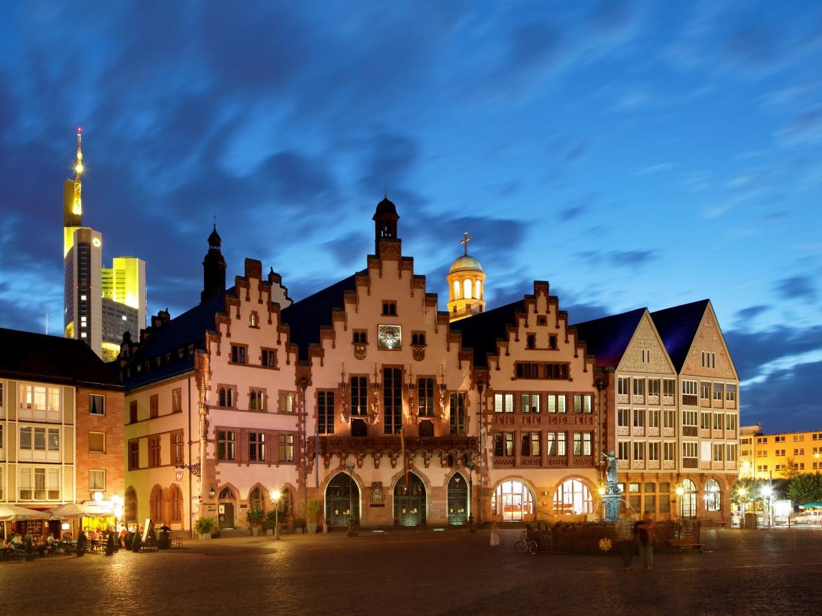 Post-war reconstruction of Römerberg