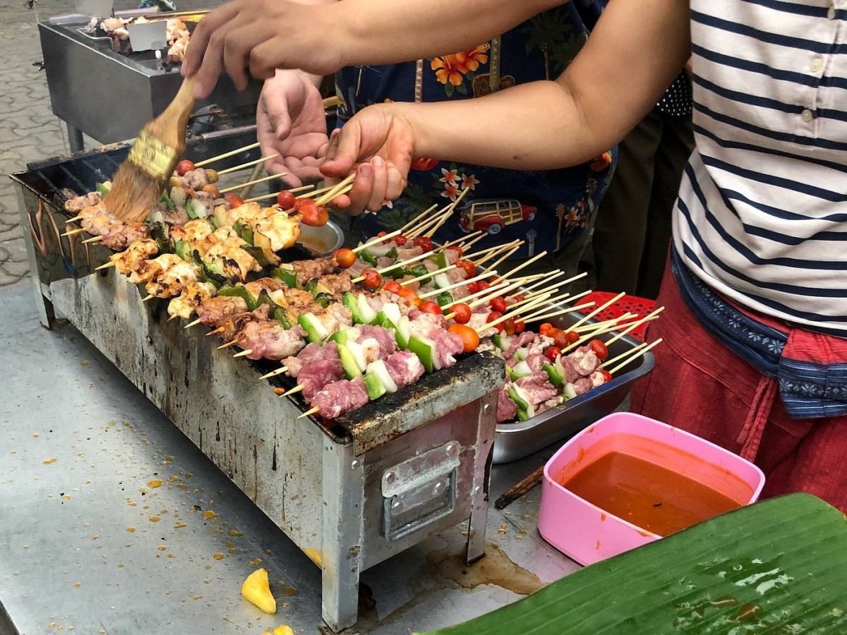 Eating at the Night Market