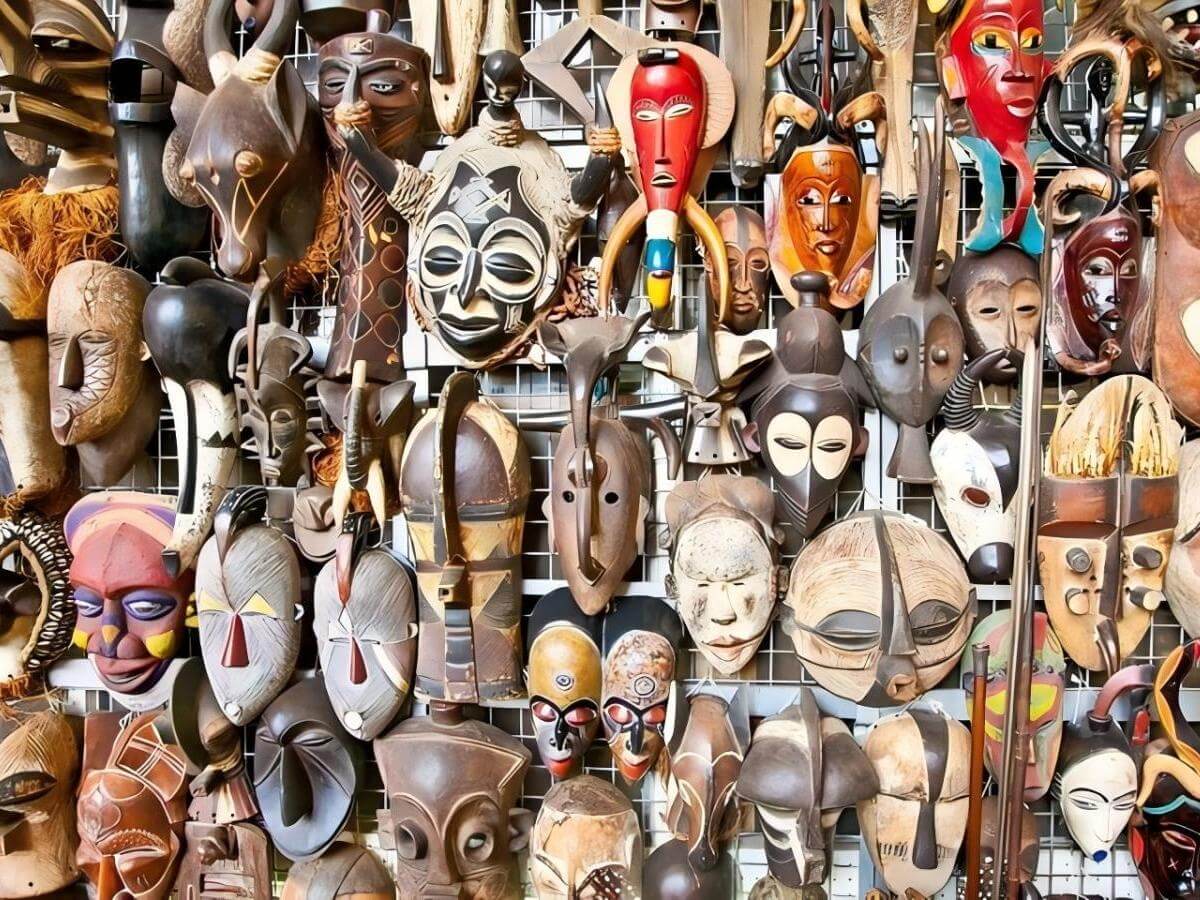 Unique African Masks
