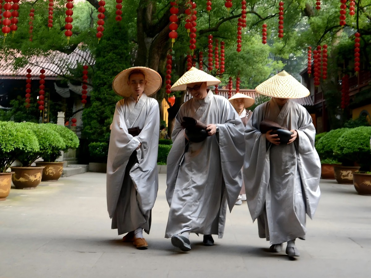 Conversation with monks