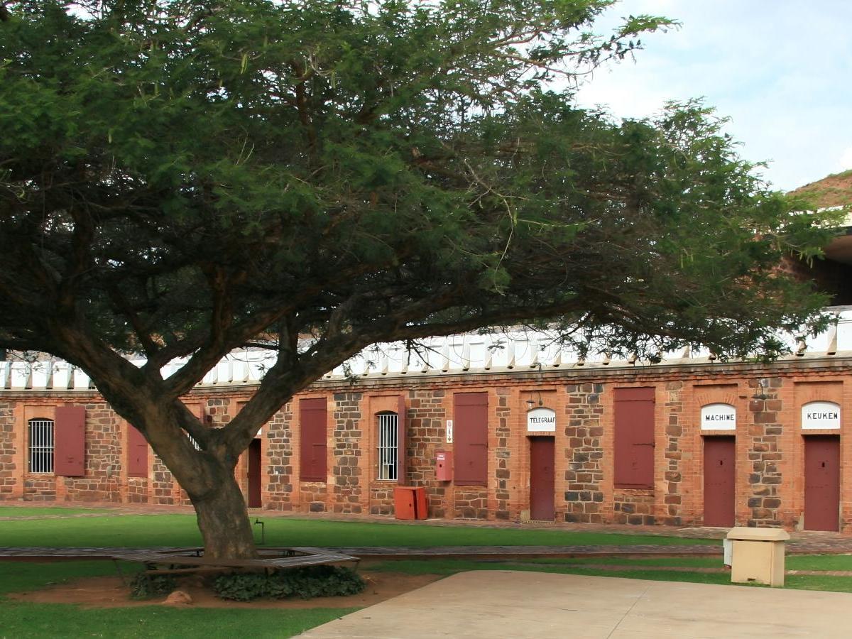 Why was Fort Klapperkop built?