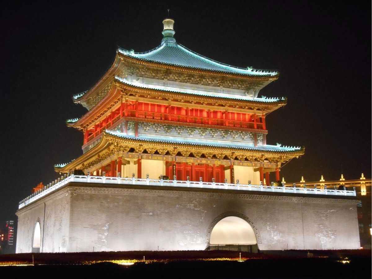 Attractions around Bell Tower: Hui Min Street and Drum Tower