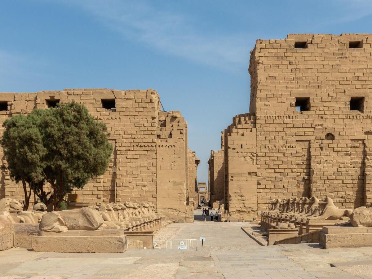 A temple built for gods and pharaohs
