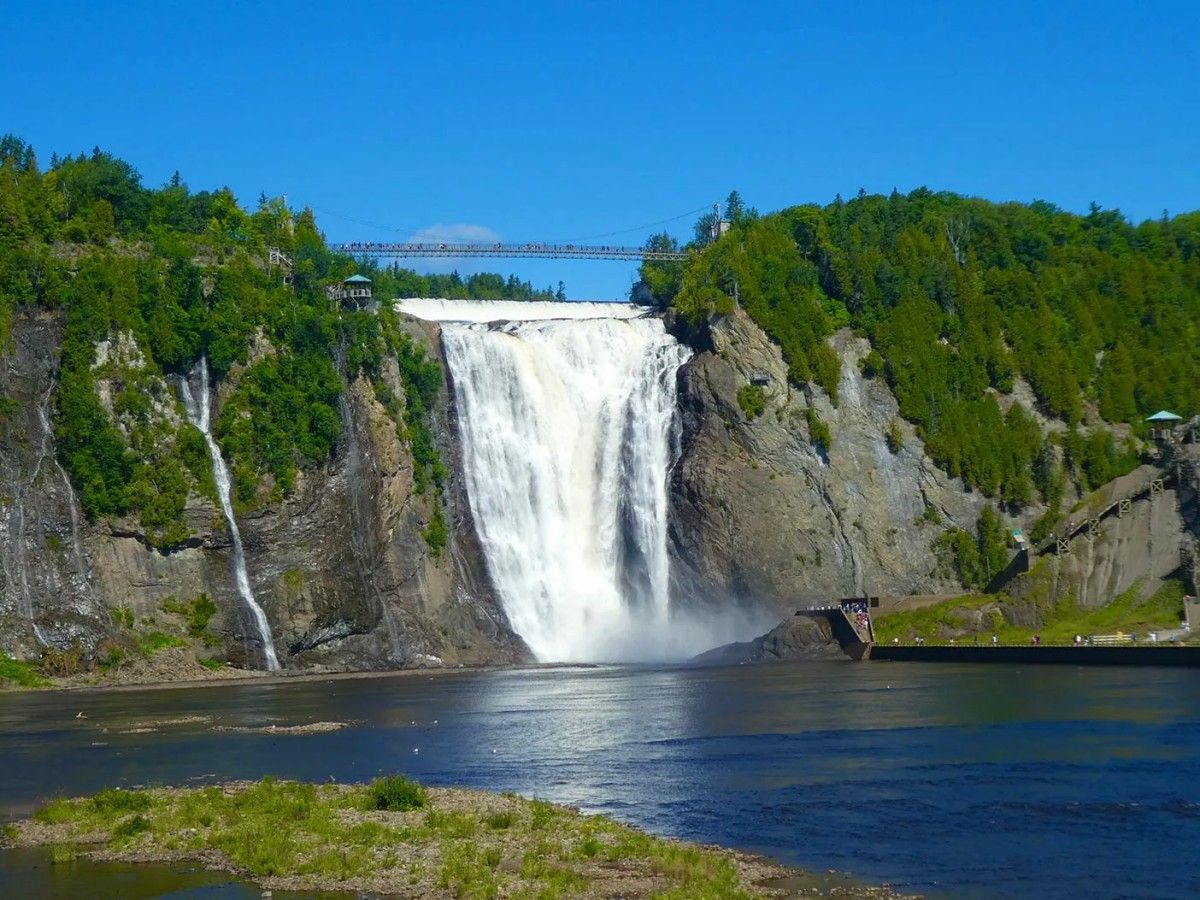 Montmorency Falls: Higher than Niagara Falls!
