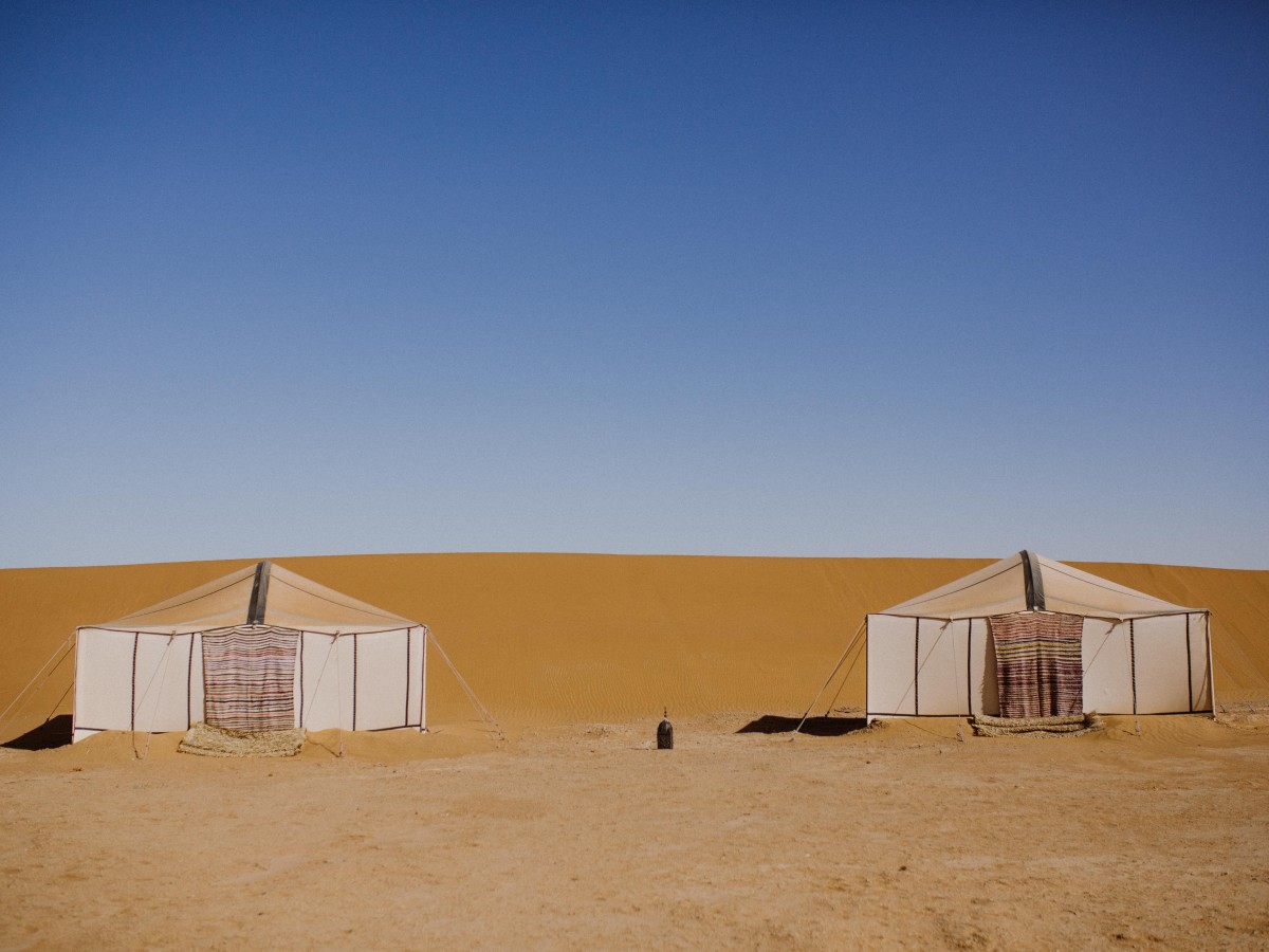 5. Desert camping experience