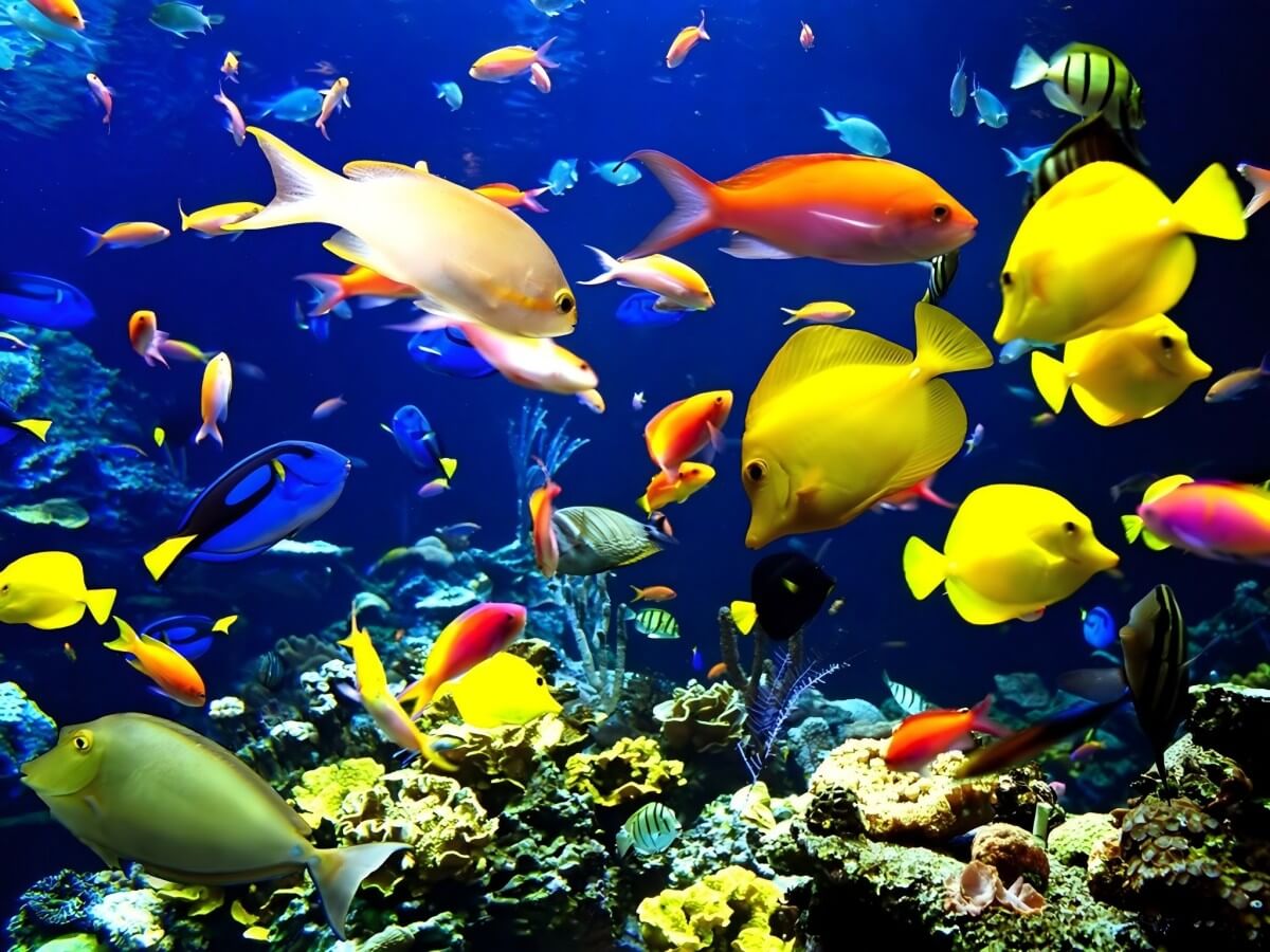 Encounter the colorful underwater world