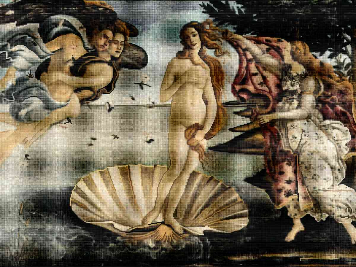 Botticelli's unique artistic style