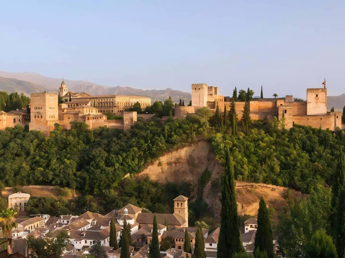 The view of Granada from the Mirador de San Nicolás