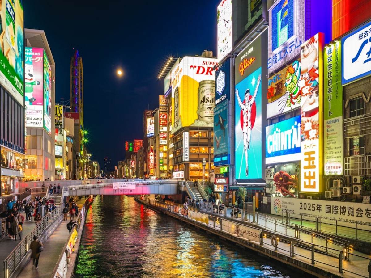 Night: Capture the Magic of Neon Osaka