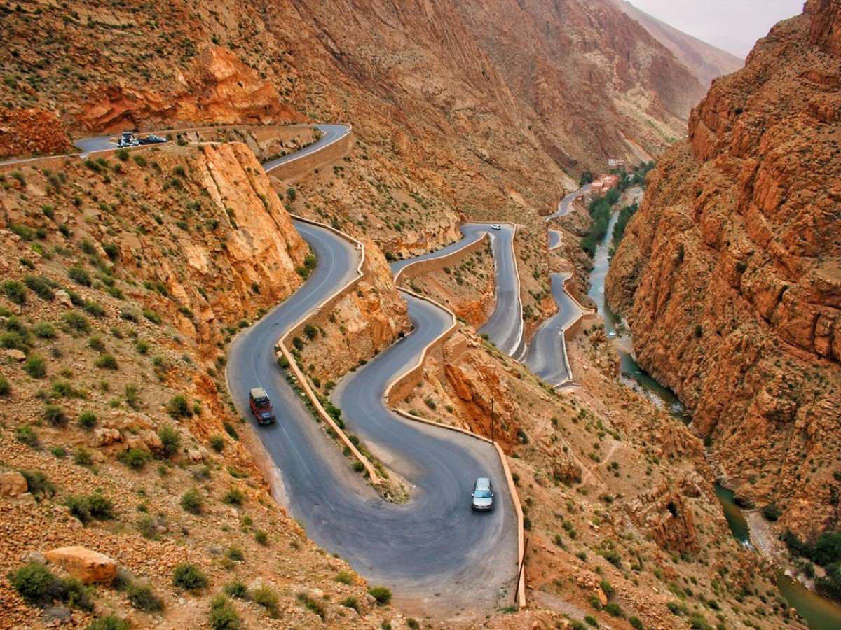 Where is the 99 bends? How exciting is it?