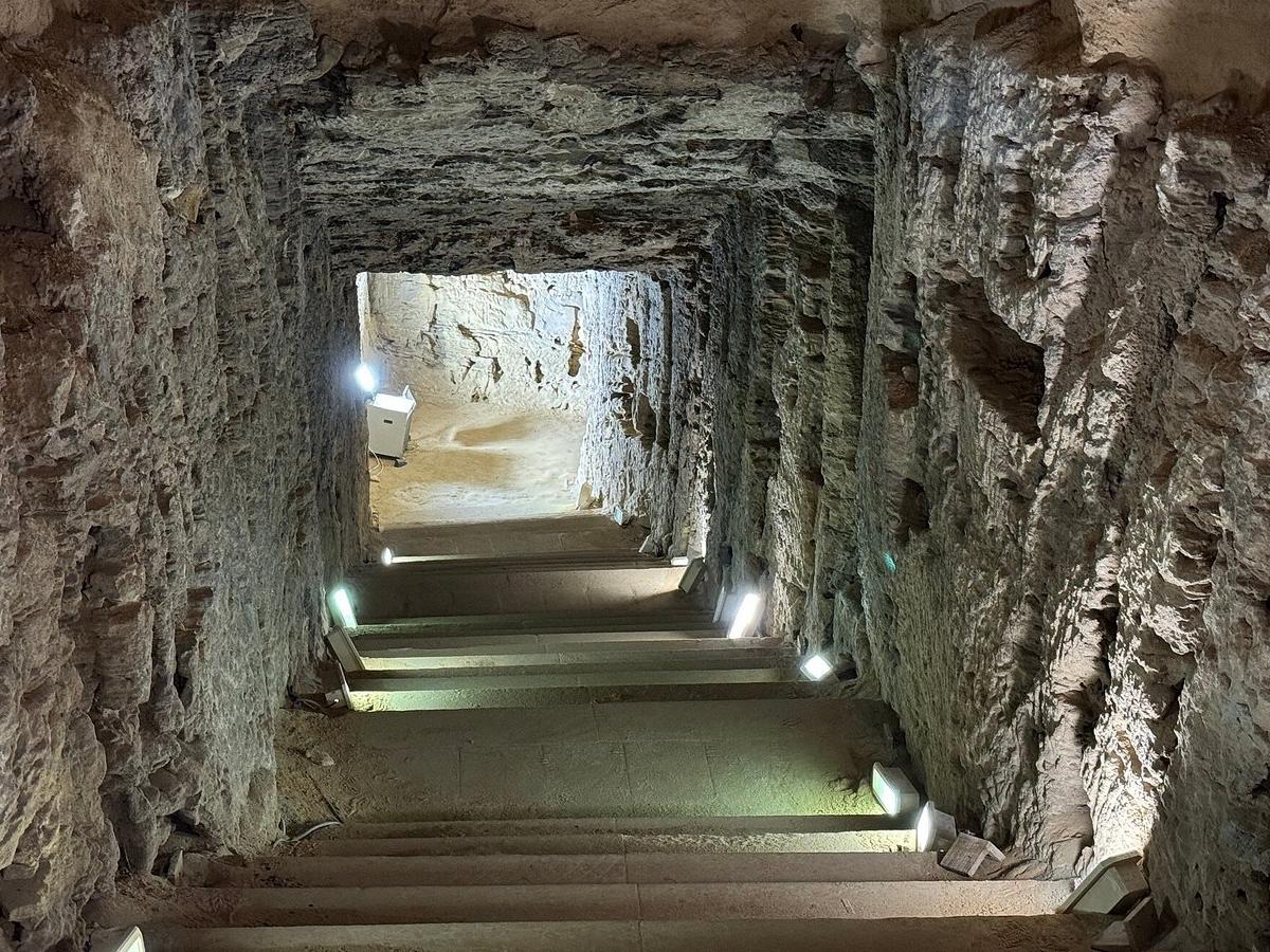 What you see on the way up
