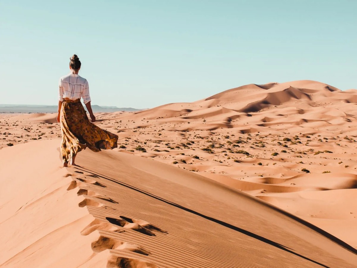 3. Explore the wonders of the desert on foot