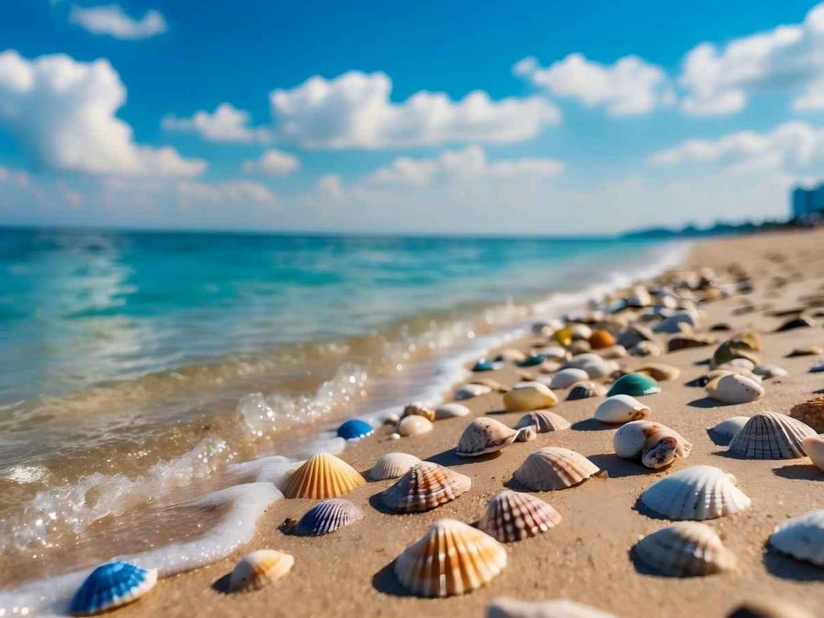 Finding Shell Treasures on the Beach