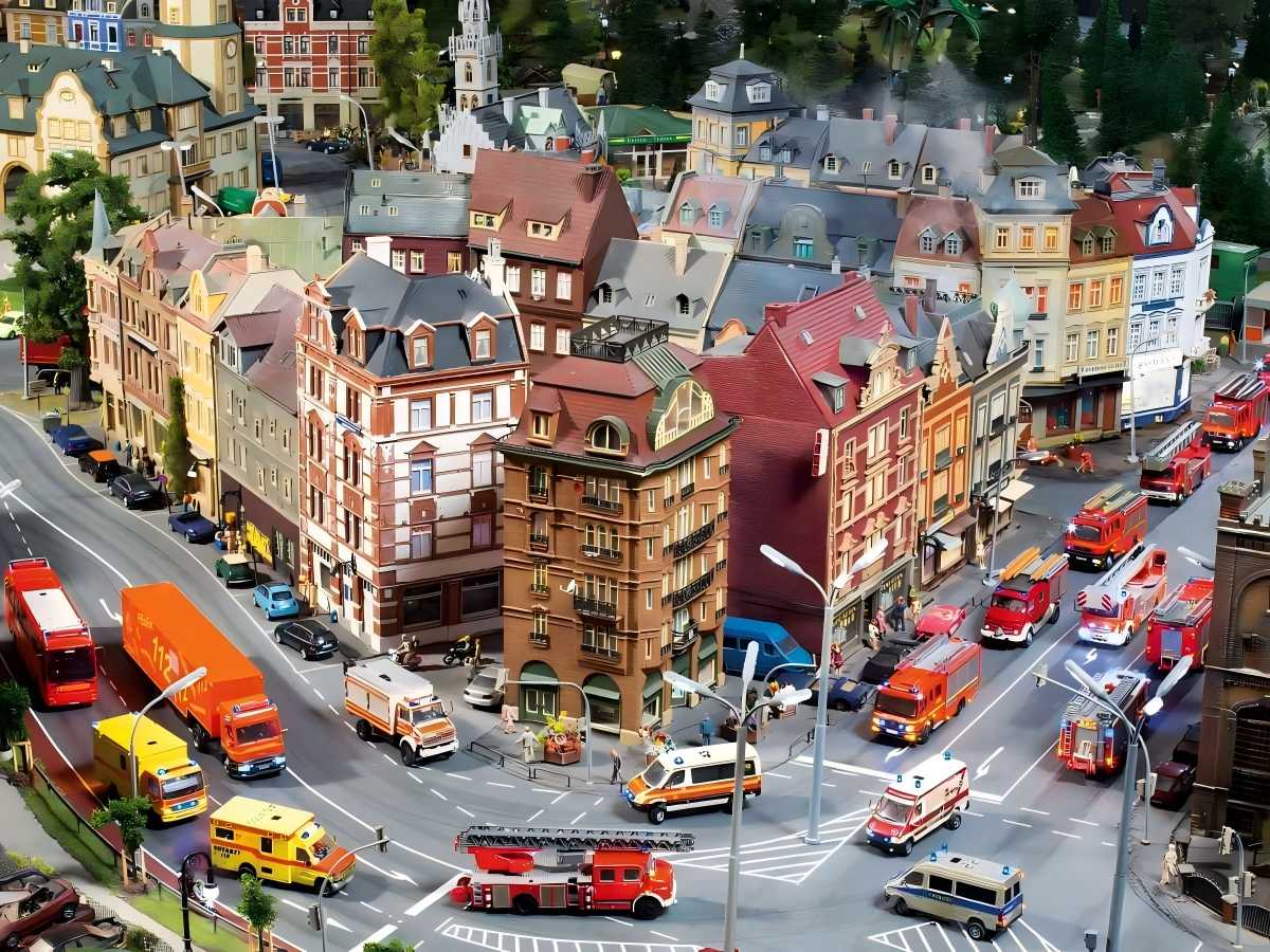 What's on display: a world of lifelike models