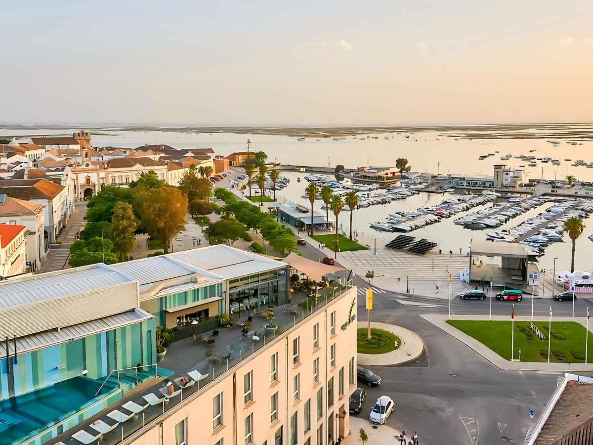 Exploring Downtown Faro