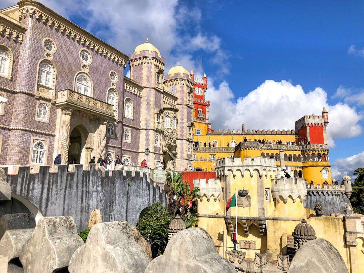 Overlooking the magnificent view of Sintra