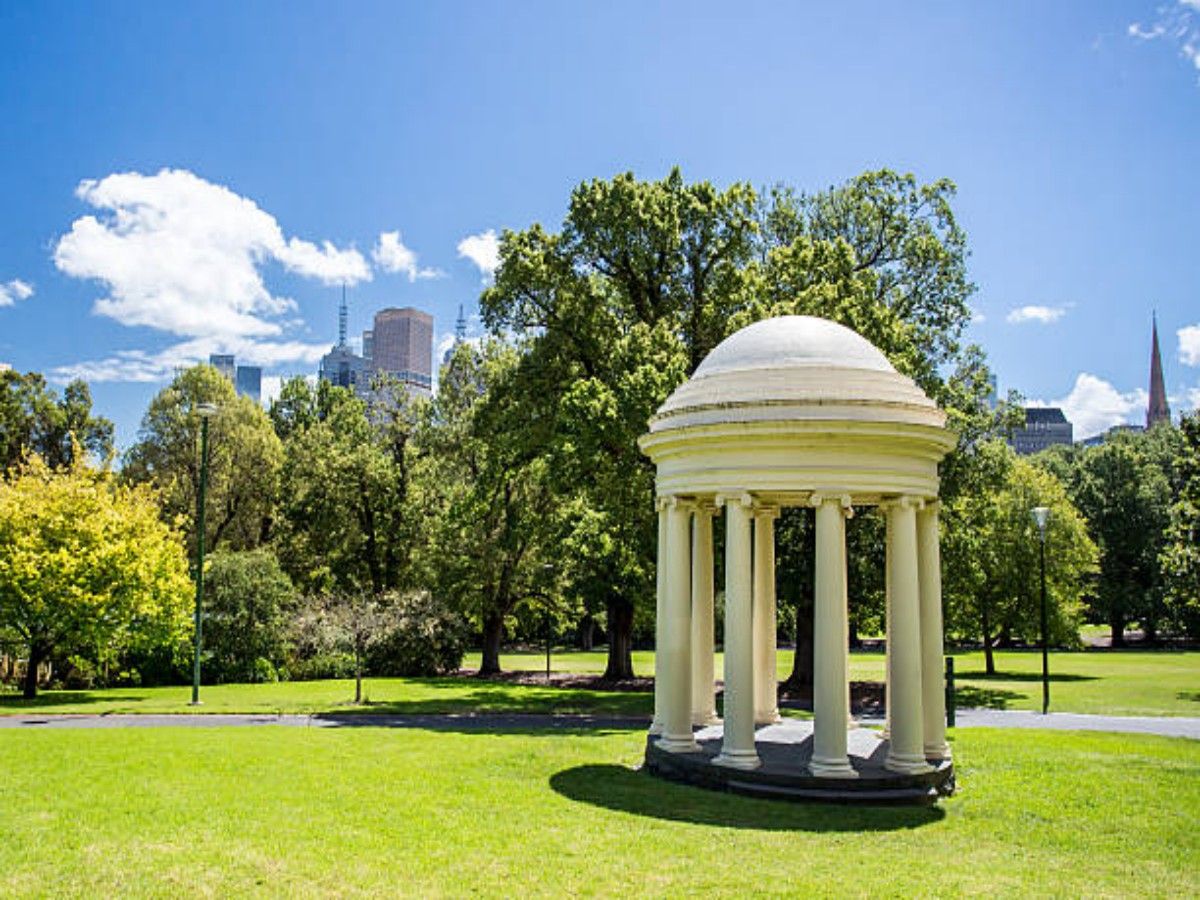 Enter the romantic world of Fitzroy Gardens
