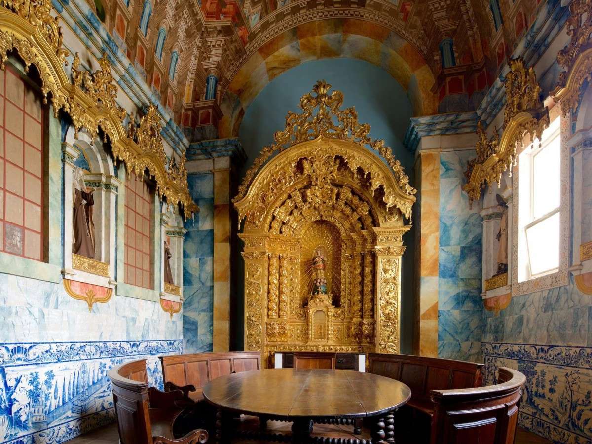 Mysterious atmosphere and shocking interior decoration