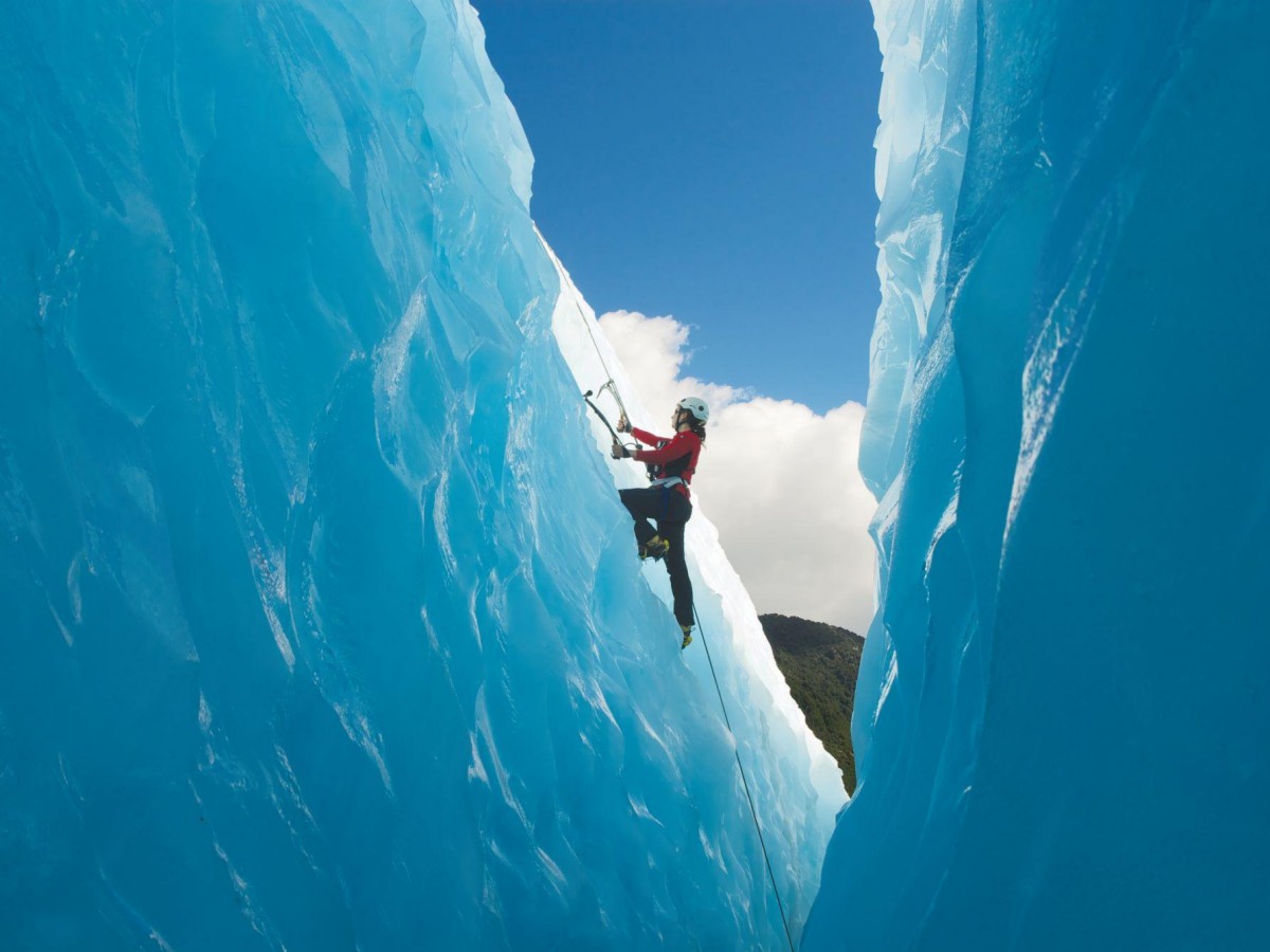 Departure: Embark on the journey of glacier hiking